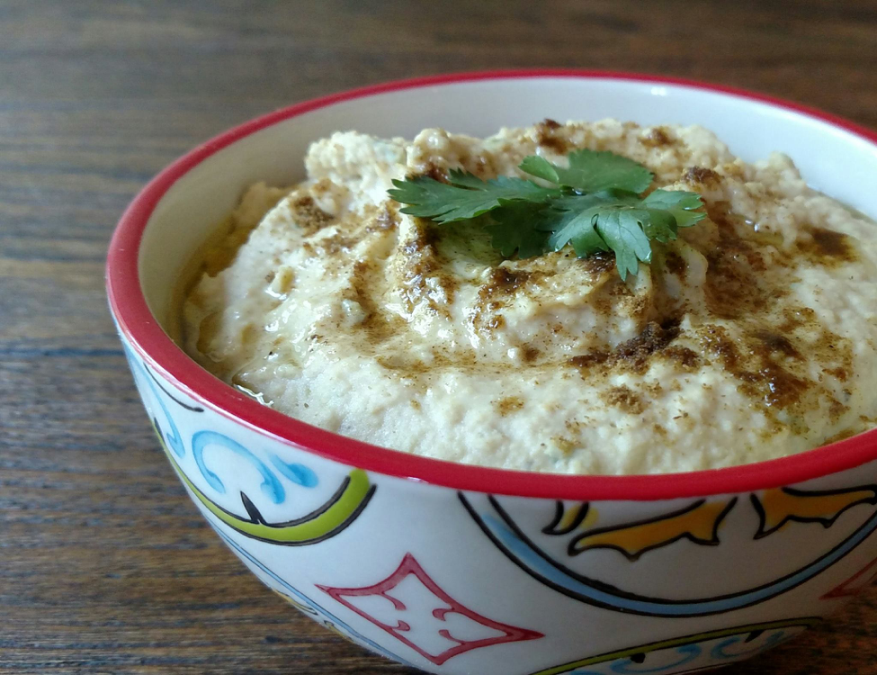 hummus above recipe - The Veggie Fairy Team