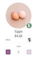 eggs premium item
