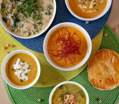 local soup salads sides leek & thistle